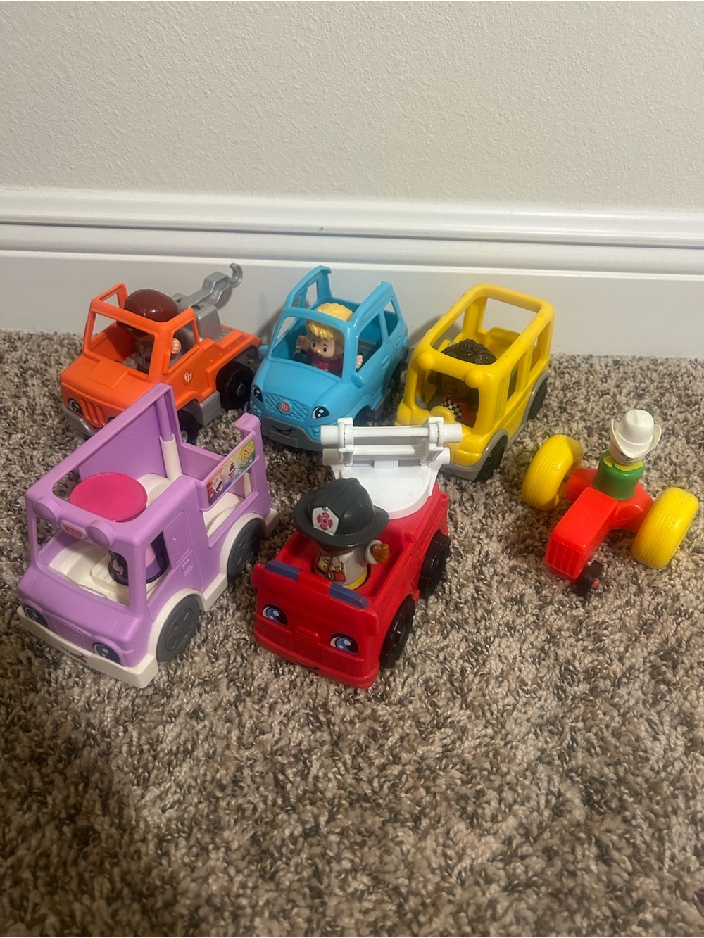 Fisher Price little people vehicles